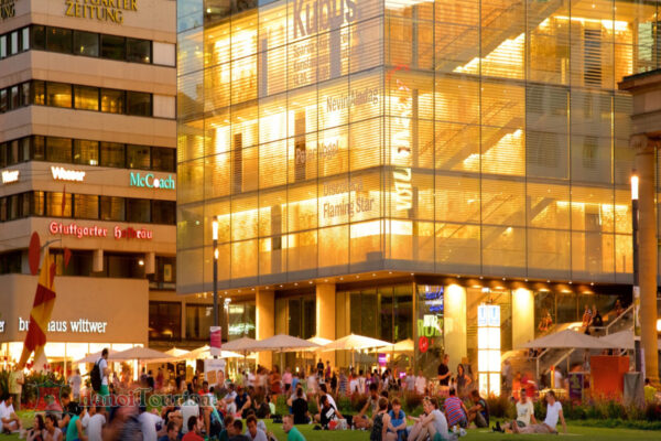 Phố đi bộ Königstraße – Stuttgart, Đức