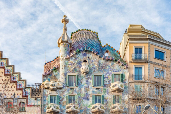 Ngôi nhà Casa Batllo - Barcelona - Tây Ban Nha