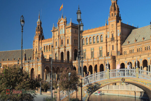 Plaza de Espana-Seville- Tây Ban Nha