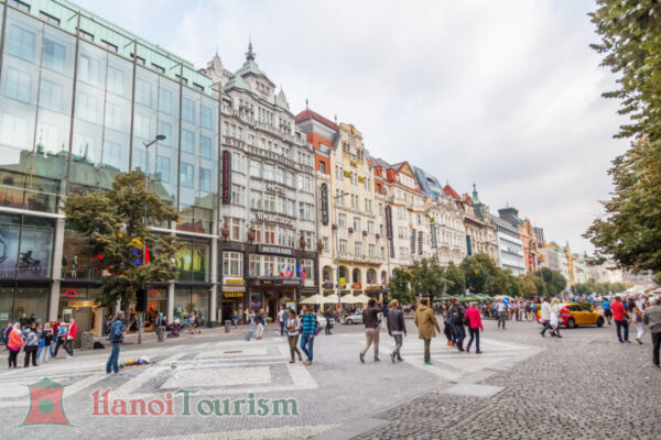 Quảng trường Wenceslas - Prague - séc
